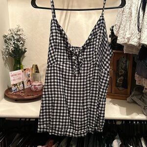 Old Navy L Buffalo Plaid Tank Top